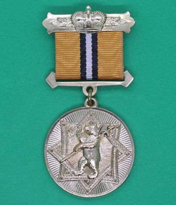 Медаль 32мм За труды во благо земли Ярославской 1 степень   Позолота № 0067